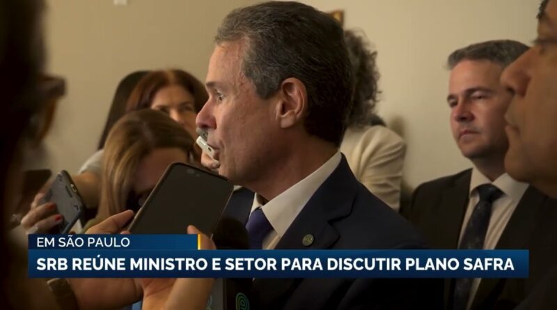 Ministro da Agricultura discute Plano Safra 2026/27 com setor rural