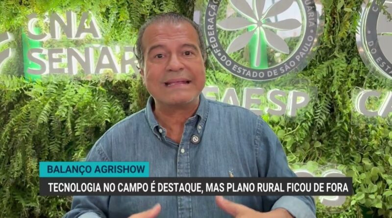 Presidente da Faesp avalia Agrishow e destaca inovações tecnológicas