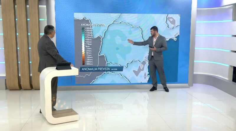 Previsão de chuvas volumosas para Alto Piquiri (PR) até janeiro