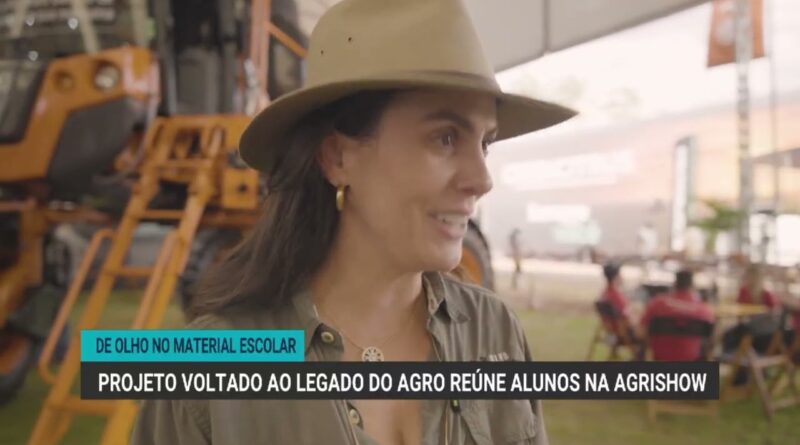 Projeto De Olho no Material Escolar reúne 1700 alunos na Agrishow