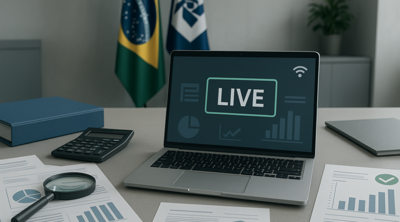 Receita Federal anuncia live sobre conformidade tributária da Operação Caixa Rápido