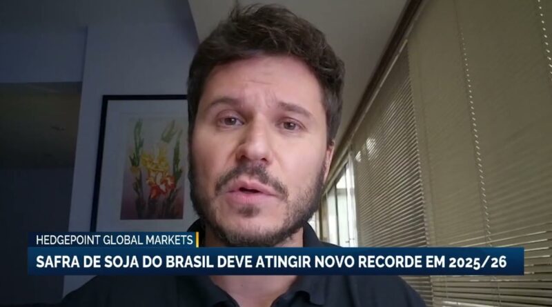 Safra de soja do Brasil deve atingir 181 milhões de toneladas em 2025/26