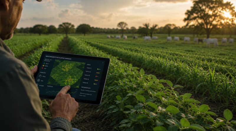 Tecnologia antecipa infestação de plantas daninhas