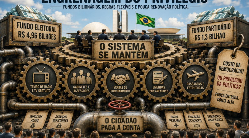 A engrenagem do privilégio: como a elite política blinda o próprio poder