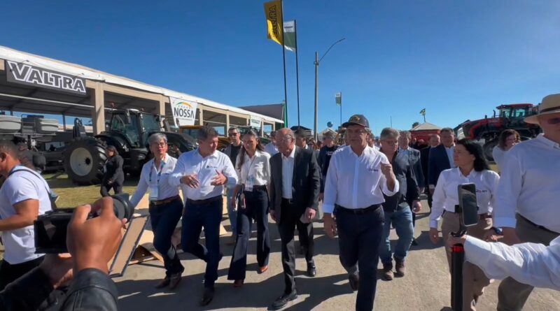 Abertura Bahia Farm Show, presença de autoridades, vice-presidente Geraldo Alckmin