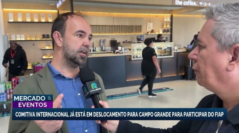 Comitiva da União Europeia participa do FIAP e discute rastreabilidade do agro brasileiro