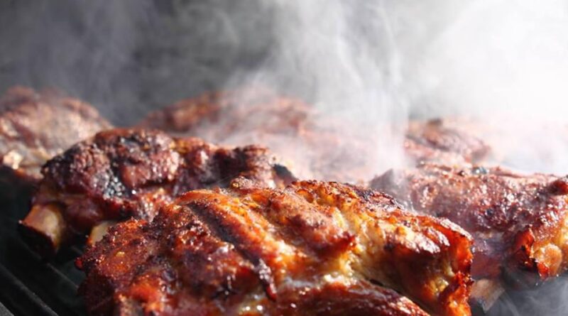 churrasco, heineken