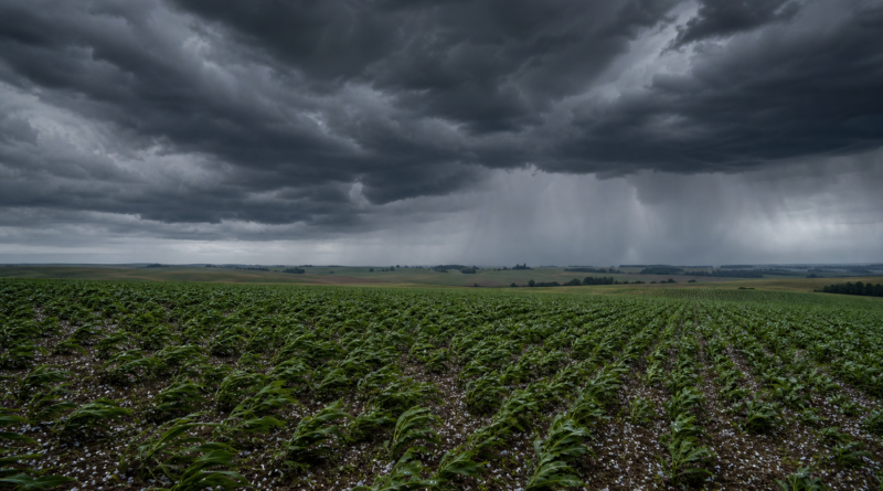 Inmet emite alerta de tempestade para o Sul na madrugada de segunda-feira (8)