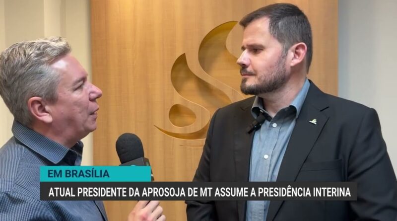 Lucas Costa Beber assume presidência interina da Aprosoja Brasil