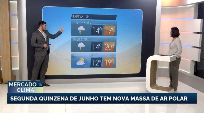 Massa de ar polar provoca geada no Sul do Brasil e traz frio intenso