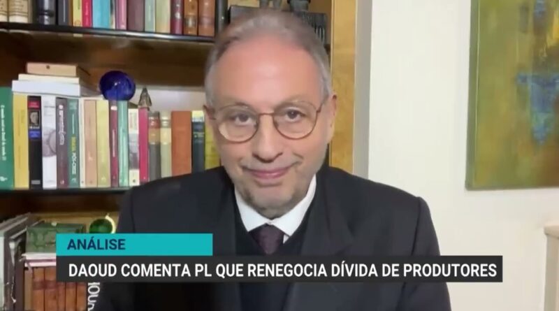 Miguel Daoud critica projeto de dívidas rurais e sugere MP