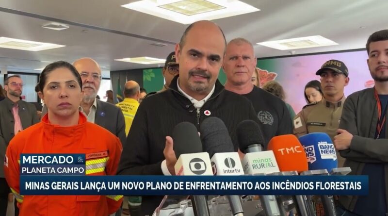 Minas Gerais apresenta plano de combate a incêndios florestais até 2031