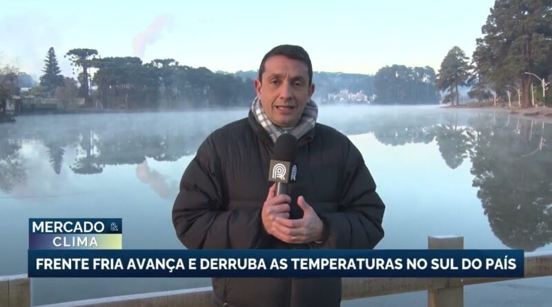 Onda de frio congela o Sul e Curitiba registra 1°C com neblina