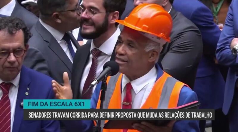 Senadores debatem propostas para o fim da escala 6×1 e mudanças trabalhistas
