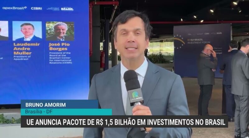 União Europeia investe R$ 1,5 bilhão em projetos de infraestrutura no Brasil