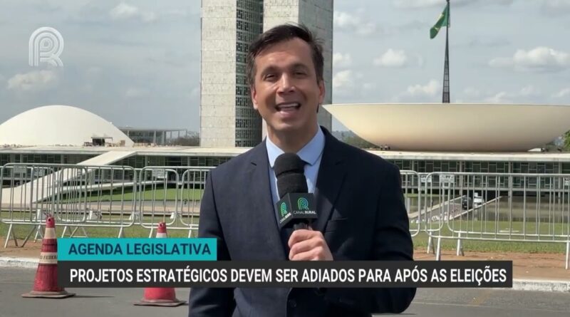 Agenda legislativa do Congresso pode adiar projetos estratégicos