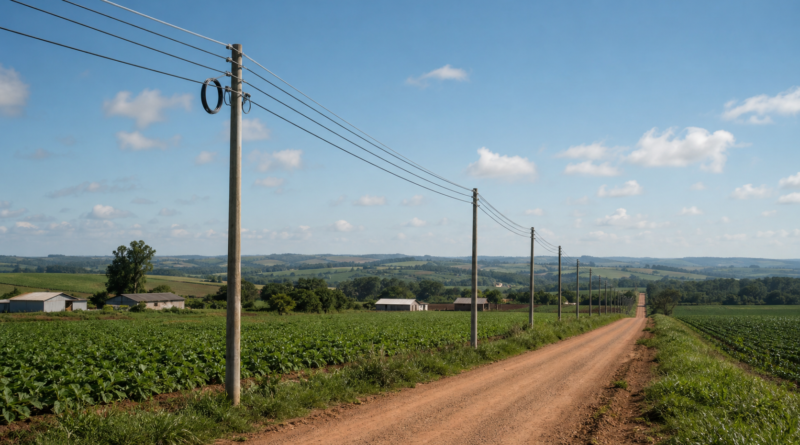 BNDES aprova R$ 10 milhões para ampliar fibra óptica em áreas rurais de Minas Gerais
