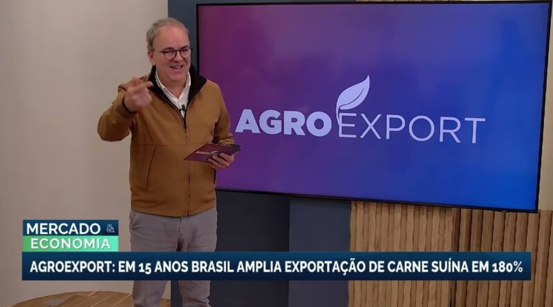 Brasil amplia exportações de carne suína em 180% nos últimos 15 anos