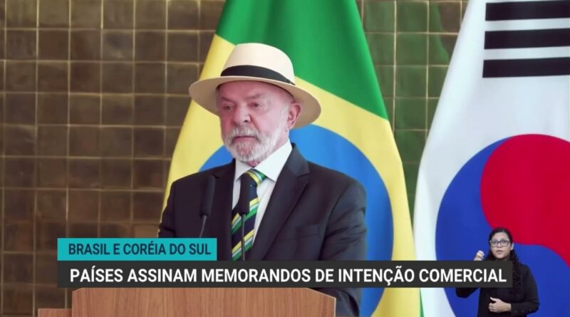 Brasil e Coreia do Sul firmam acordos para ampliar comércio bilateral