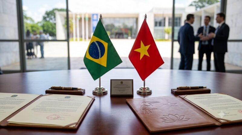Brasil e Vietnã ampliam agenda comercial e reforçam parceria estratégica