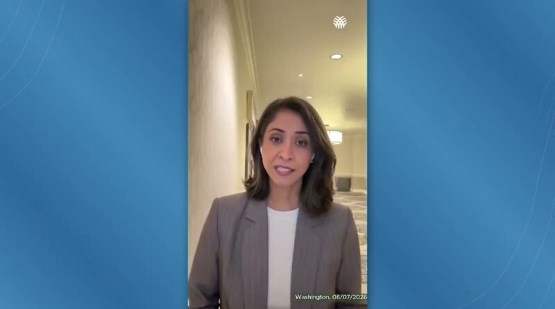 CNA apresenta balanço de missão comercial aos Estados Unidos em Washington