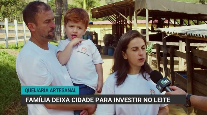 Casal deixa a cidade e investe na produção de queijo artesanal