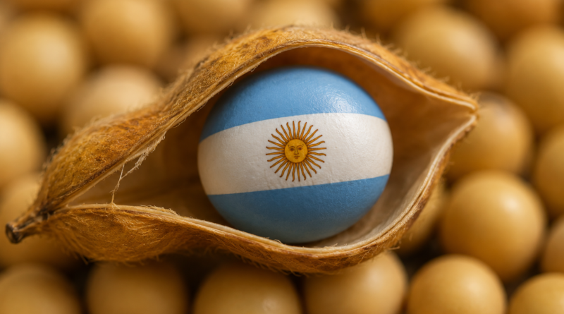 Colheita de soja 2025/26 na Argentina atinge 99,9% da área cultivada