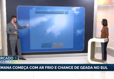Contraste térmico no Brasil: geadas no Sul e calor intenso no Nordeste