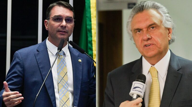 Convenções oficializam Flávio Bolsonaro e Caiado na disputa pelo Planalto