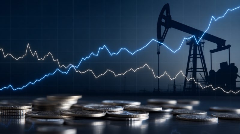 Dólar sobe com força externa e queda do petróleo