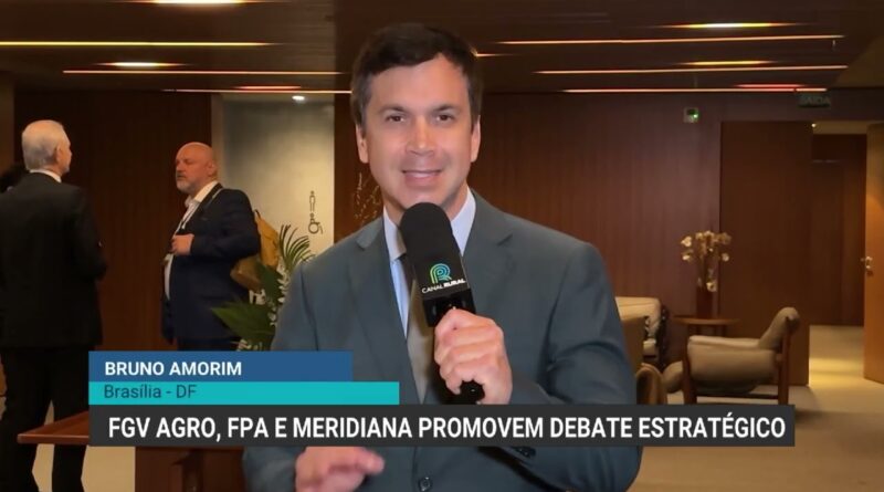 FGV Agro e Meridiana discutem modernização do seguro rural no Brasil