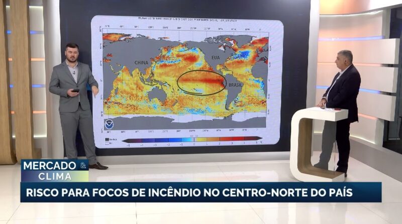 Fim das chuvas aumenta risco de incêndios no Centro-Norte do Brasil