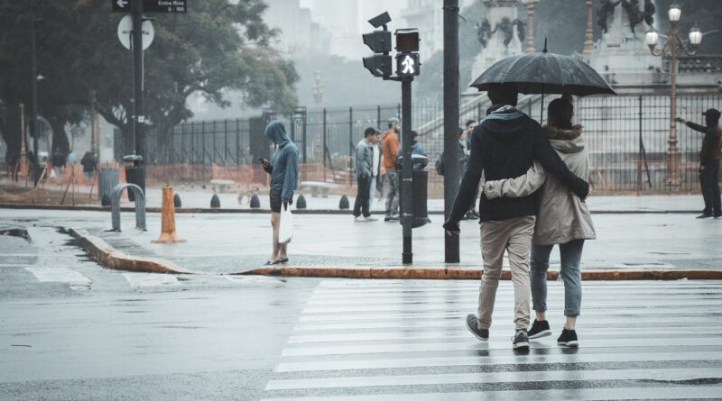 Frente fria; chuva