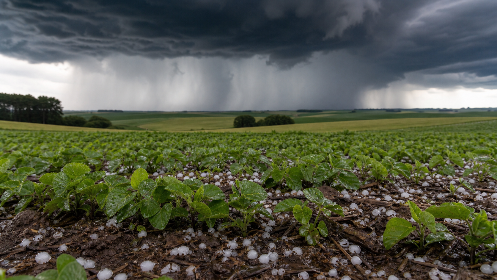 Granizo e tempestades voltam ao Sul entre sexta e sábado, diz Inmet