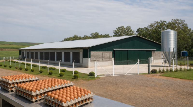 Granja de Herval recebe aval para iniciar criação de aves de postura