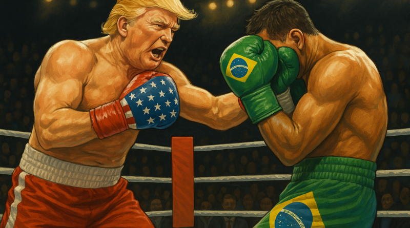 Trump ataca Brasil tarifa 50%