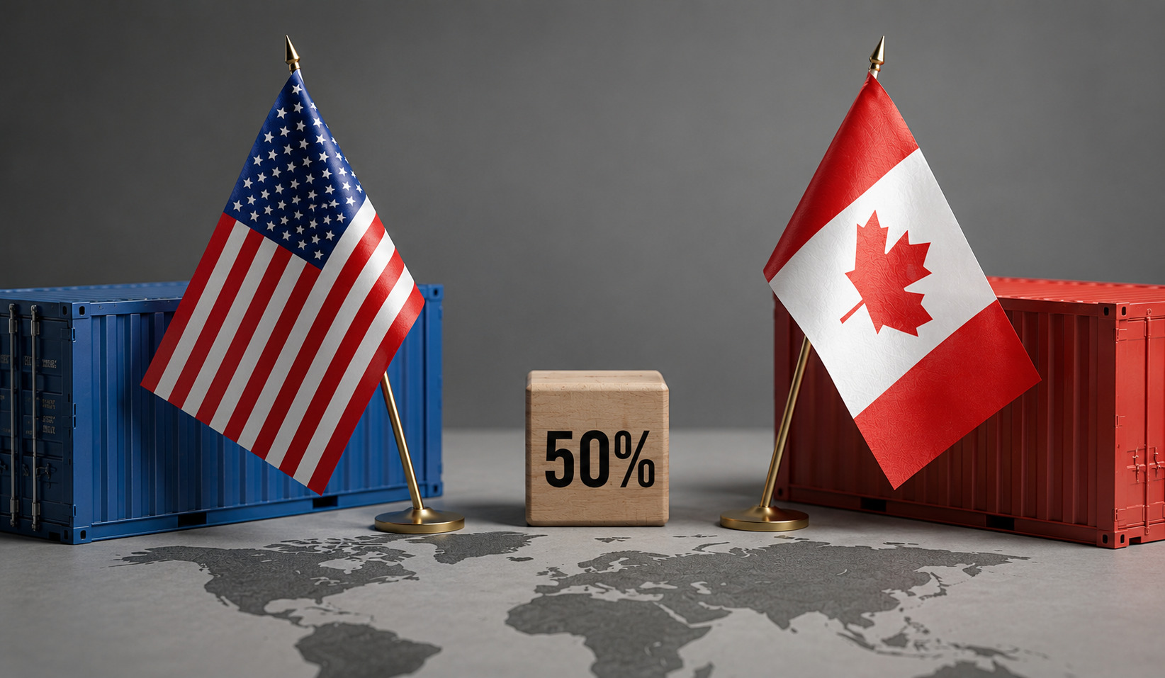 Donald Trump decidiu impor uma tarifa de 50% a um dos maiores aliados históricos dos Estados Unidos: o Canadá