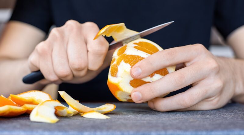 casca de laranja