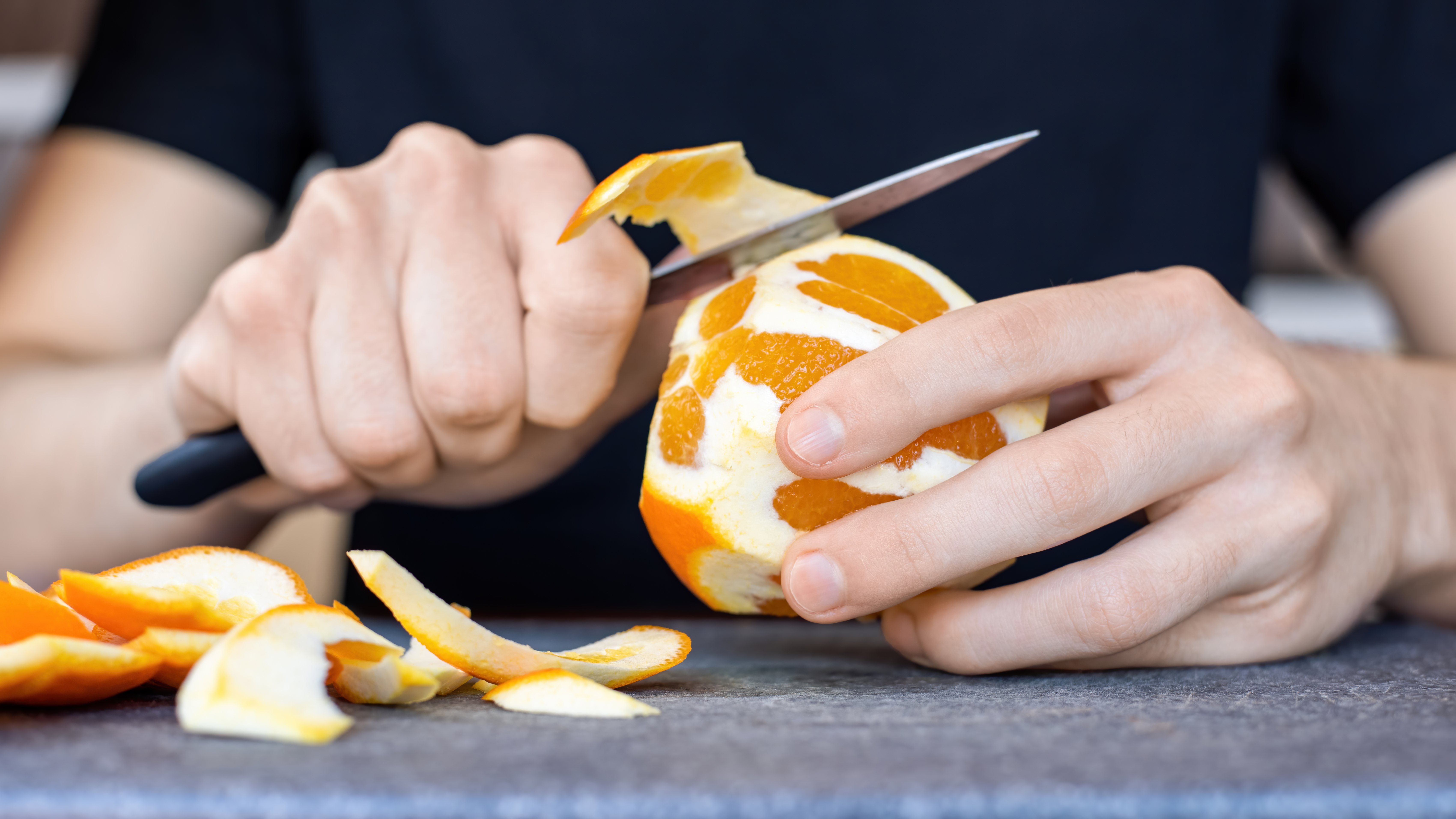 casca de laranja