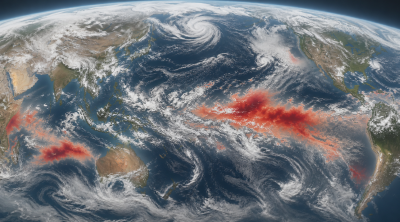 OMM prevê fortalecimento do El Niño entre agosto e outubro de 2026