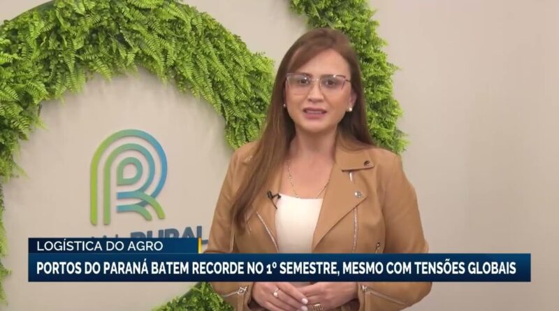 Portos do Paraná registram recorde de movimentação no primeiro semestre de 2023