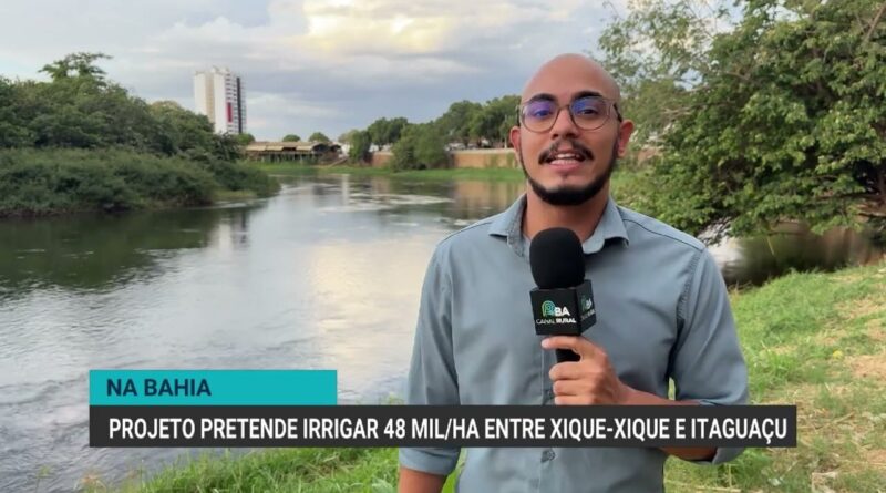 Projeto de R$ 1,1 bilhão irrigará 48 mil hectares na Bahia