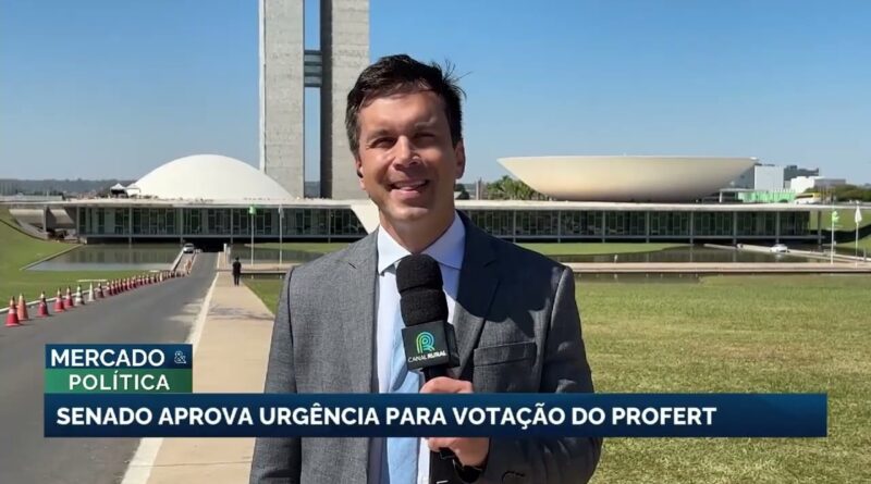 Senado aprova urgência para votação do Profert na próxima semana