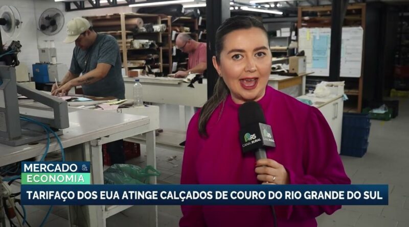 Tarifa dos EUA impacta exportações de calçados de couro no Brasil