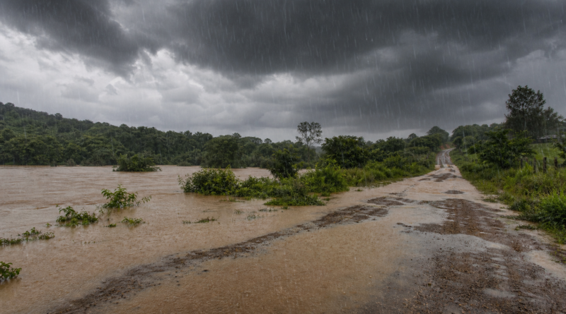 Tempestades elevam risco de inundações no Rio Grande do Sul até quarta-feira