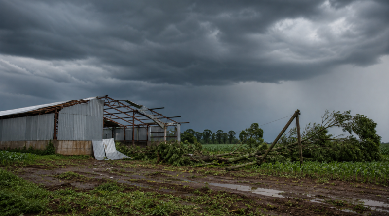 FAEP cobra crédito emergencial após tornado atingir produtores no Paraná