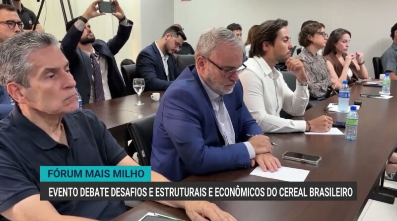 Fórum Mais Milho discute desafios da produção agrícola no Brasil