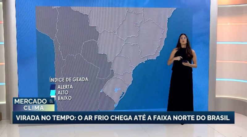 Frio avança e temperaturas devem cair em diversas regiões do Brasil