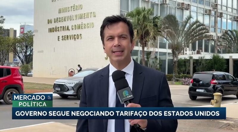 Governo brasileiro negocia com EUA para reduzir tarifas sobre produtos