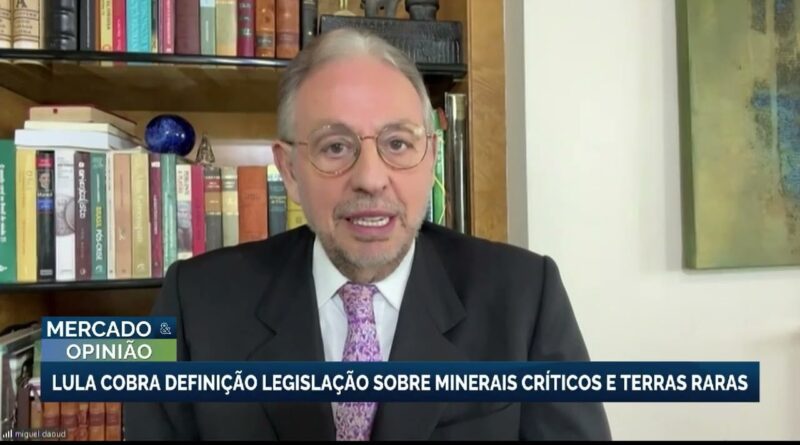 Lula convoca reunião para discutir política de minerais críticos